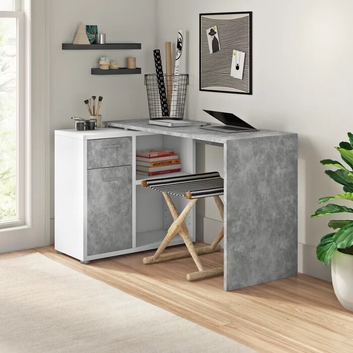 Grey lshaped corner desk (Wayfair desk) in Angel, London Gumtree