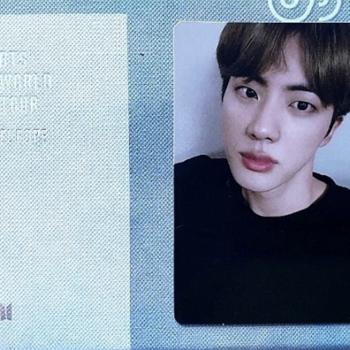 BTS 'LOVE YOURSELF' in Europe DVD JIN ジン BTS Love Yourself In Europe DVD Jin Seokjin Photocard