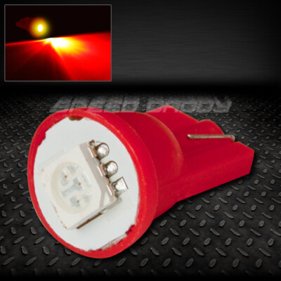 1SMD 1 5050 SMD LED T10 W5W 194 168 КРАСНЫЙ АВТОМОБИЛЬНЫЙ ВНУТРЕННИЙ КУПОЛ КЛИН 12V ЛАМПОЧКА НАКАЛИВАНИЯ