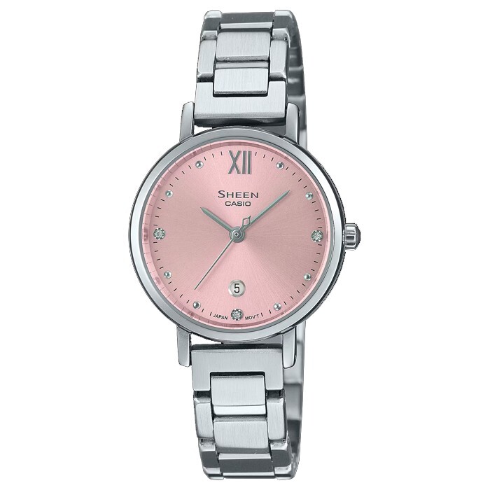Pre-owned Casio Sheen Series She-4540d-4a Minimalist Design Watch【shipping From Taiwan】