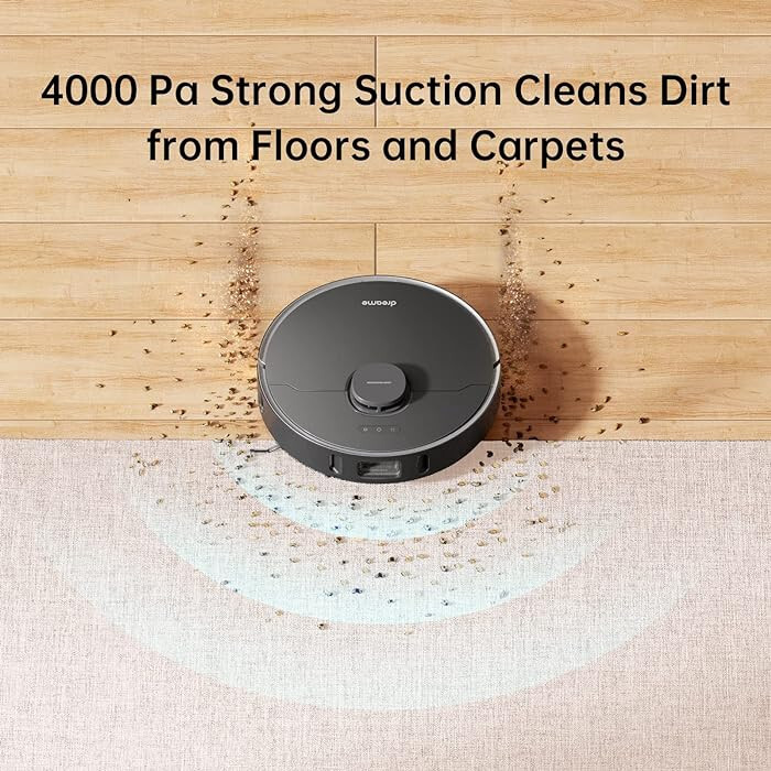 Dreame tech Z10 Pro Robot Vacuum Automatic Dirt Disposal-Empties Itself Alexa
