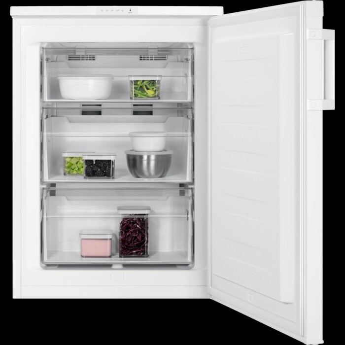 AEG ATB68E7NW WHITE FROST FREE UNDER COUNTER FREEZER 845mm H x 604mm W