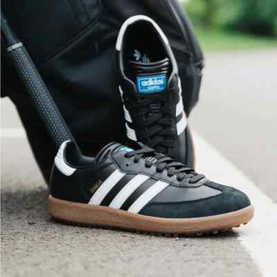 adidas SAMBA GOLF SHOES IH5168 Core Black / Cloud White / Gum Men's Multi Size