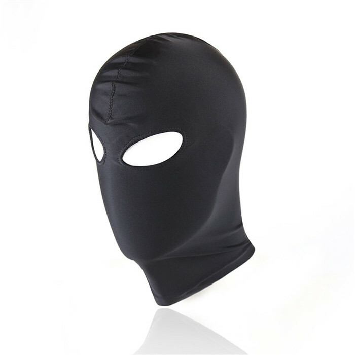 Bondage Fetish Hood - Gimp Face Mask Head Hood Adult Cosplay Mask BDSM HALLOWEEN - Picture 8 of 12