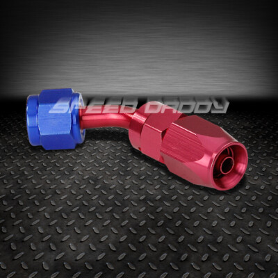 УНИВЕРСАЛЬНЫЙ -6AN AN6 6-ПОВОРОТНЫЙ НА 45 ГРАДУСОВ КОНЦЕВОЙ ФИТИНГ/ПЕРЕХОДНИК ДЛЯ ШЛАНГА МАСЛЯНОЙ/ТОПЛИВНОЙ МАГИСТРАЛИ