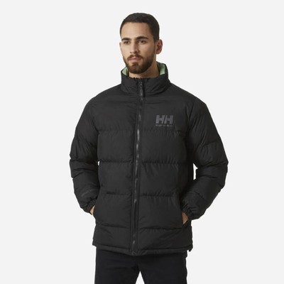 

Двусторонняя мужская куртка Helly Hansen Urban черно-зеленая, Черный, Helly Hansen Urban Reversible Jacket