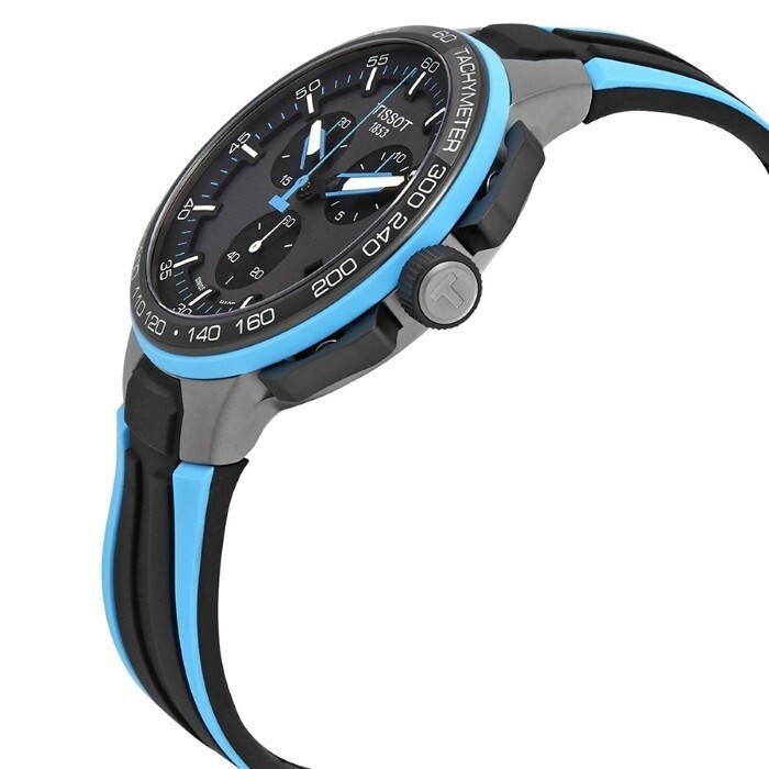 Pre-owned Tissot T-race T111.417.37.441.05 Men's Chronograph Watch - Retail Price $525