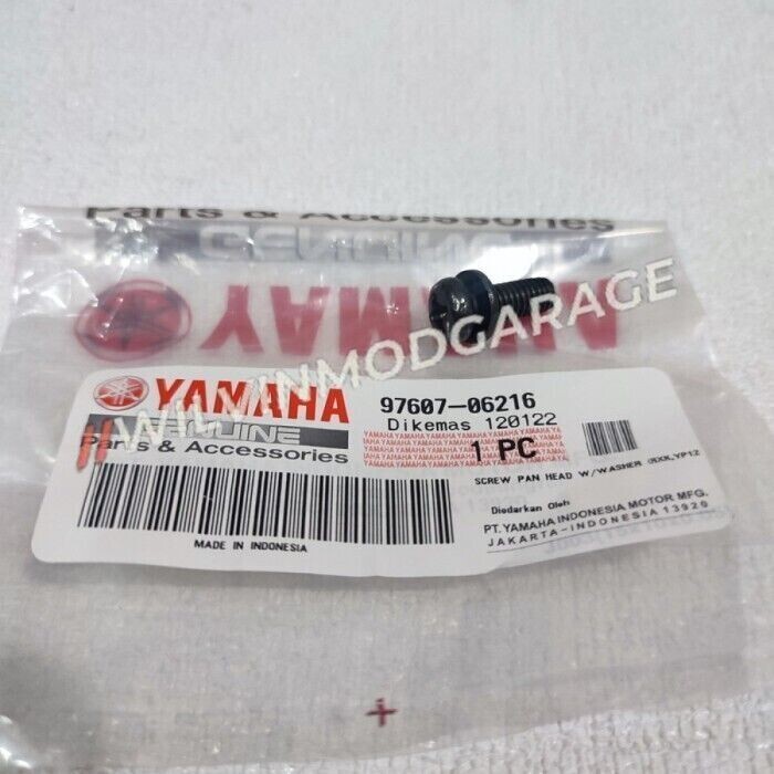 Genuine Parts Yamaha RX-King 135 1983-2006 Exhaust Screw Pan Head 97607-06216