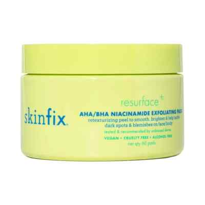 NIB Skinfix Resurface+ AHA/BHA Niacinamide Exfoliating 60 Pads 100%AUTHENTIC