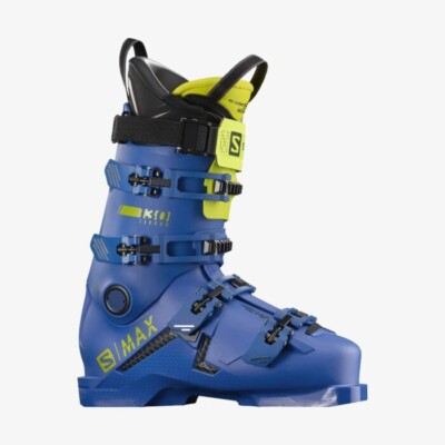 New Salomon S Pro 130 Race Blue Mens Downhill Ski Boots 28.0/28.5 US 10/10.5