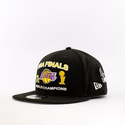 Мужская бейсболка чемпионов мира New Era 9Fifty Los Angeles Lakers NBA Finals