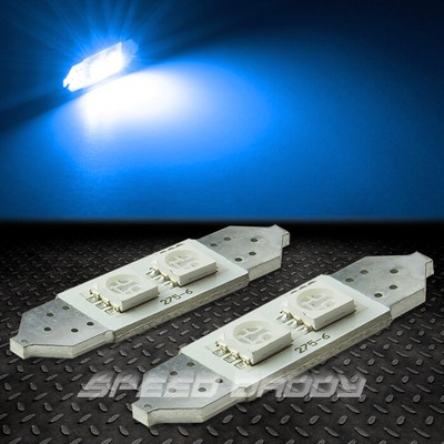 2X2 SMD 2SMD 36 ММ СИНИЙ 5050 5055 СВЕТОДИОДНЫЙ АВТОМОБИЛЬНЫЙ ВНУТРЕННИЙ КУПОЛ/КАРТА 12 В ЛАМПОЧКА НАКАЛИВАНИЯ