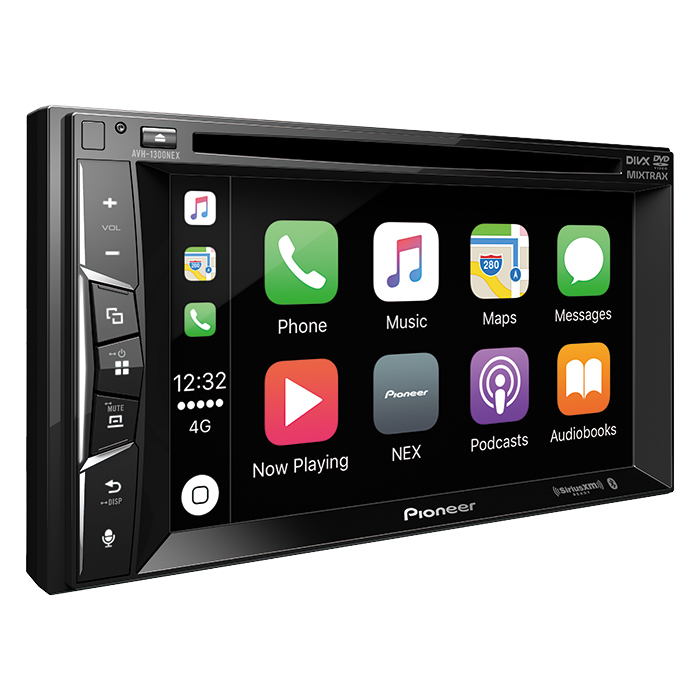Pioneer Avh-1300nex Double 2 Din Dvd/Cd Player Bluetooth Mirrors Iphone Carplay