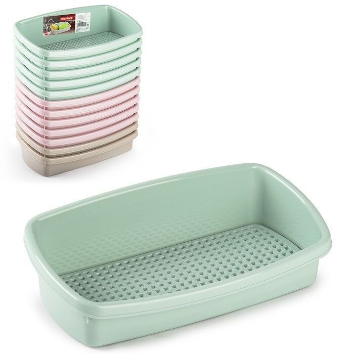 Per 12 Pezzi Contenitore Porta Spugne Compact In Plastica Colorato hmj