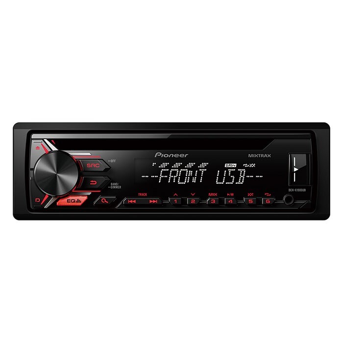 Pioneer DEH-X1910UB 50w CD/AM-FM Car Receiver | eBay