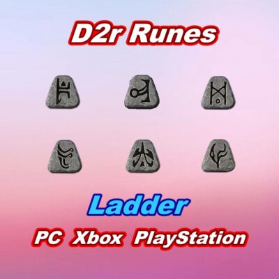 Ber Jah Lo Ohm Vex Ist Ladder S9 Diablo II Resurrected D2 Rune SC PC/PS/Xbox