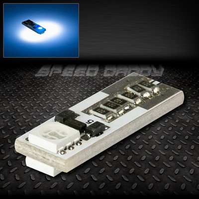 2SMD 2 5050 SMD LED T10 W5W CANBUS СИНЯЯ АВТОМАТИЧЕСКАЯ ВНУТРЕННЯЯ КУПОЛЬНАЯ КЛИНОВИДНАЯ ЛАМПОЧКА 12V