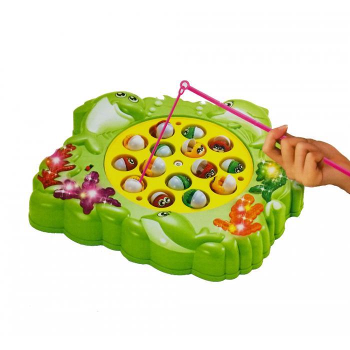 Peschiamo Insieme Gioco Giocattolo Bambini Pesca Pesciolini Canna sus