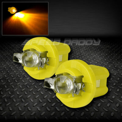 ПАРА 1 X 5 ММ СВЕТОДИОДНЫХ ЛАМП T5 B8.5D 2721 286 ЯНТАРНОГО ЦВЕТА С ВНУТРЕННИМ ПЛАФОНОМ/СВЕТИЛЬНИК/ЛАМПОЧКИ НАКАЛИВАНИЯ