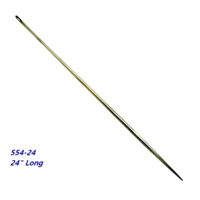 C.S. Osborne Single Round Point Bolster Needle #554-24, 24'' Long, 11 Gauge