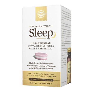 Solgar Triple Action Sleep 60 Таблетка