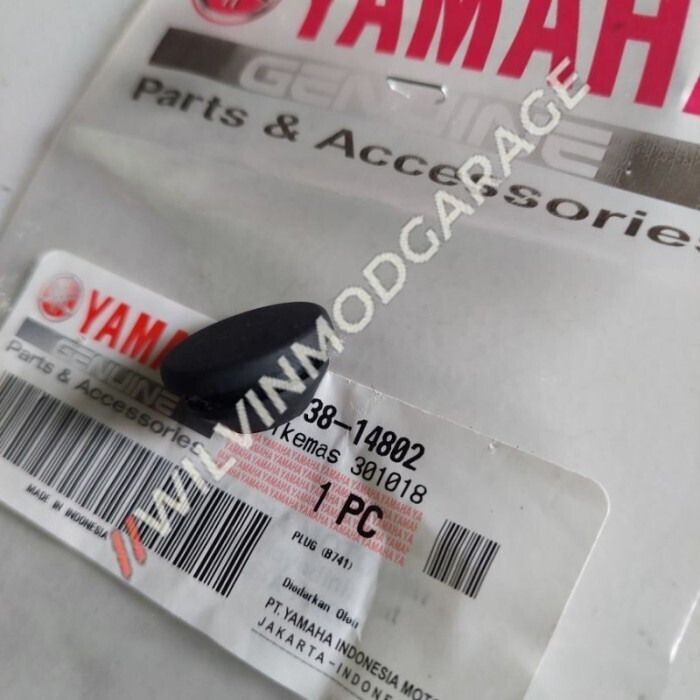 Genuine Parts Yamaha XMAX 300 2017-2024 Air Filter Box Rubber Plug 90338-14802