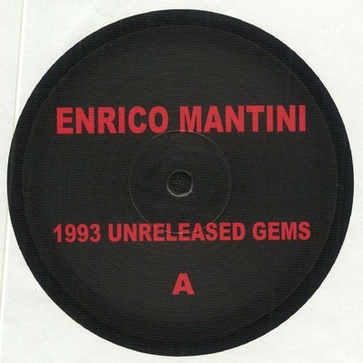 MANTINI, Enrico - 1993 Unreleased Gems - Vinyl (12'')