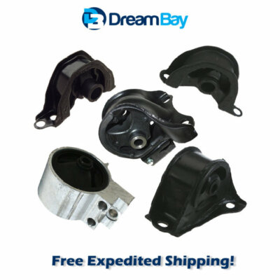 1994-1995 for Honda Civic 1.6L EX Engine Motor & Trans Mount Set 5PCS for Auto