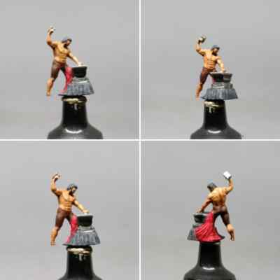 Blacksmith HO 1/87 1/64 miniature figure hotwheels not preiser