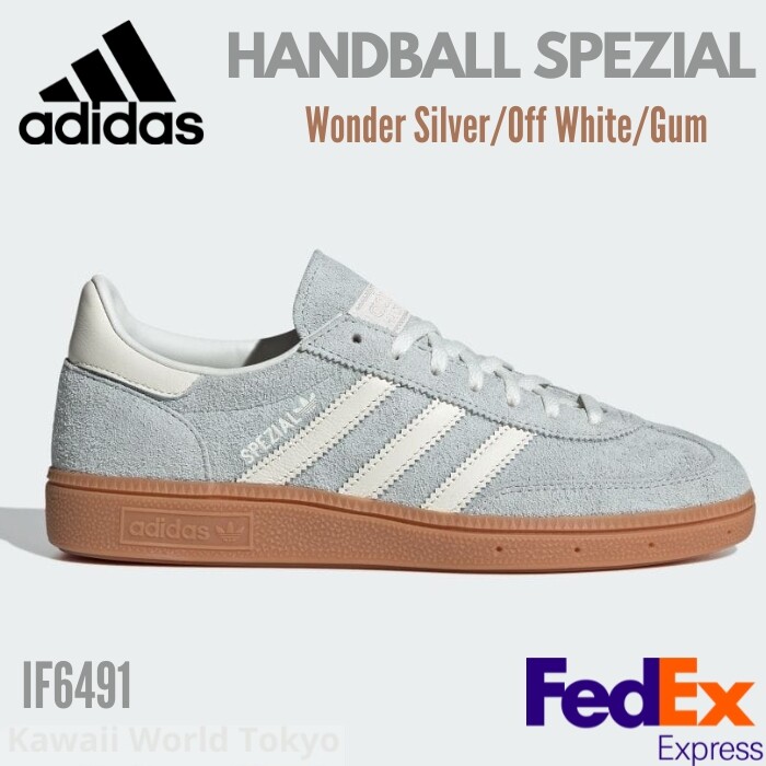 美品1回使用HANDBALL SPEZIAL 27cm Adidas Originals Handball Spezial (Mineral Green/Off White