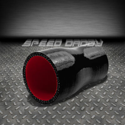 1-1.25 3-СЛОЙНЫЙ ТРУБОПРОВОД ТУРБОНАДДУВА/ВПУСКА/ПРОМЕЖУТОЧНОГО ОХЛАДИТЕЛЯ СИЛИКОНОВЫЙ ШЛАНГ-РЕДУКТОР / ТРУБА ЧЕРНОГО ЦВЕТА