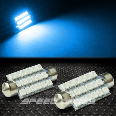 2X18 SMD 18SMD 39 ММ СИНИЙ 3528 5050 СВЕТОДИОДНЫЙ ВНУТРЕННИЙ КУПОЛ/КАРТА 12 В ЛАМПОЧКА НАКАЛИВАНИЯ
