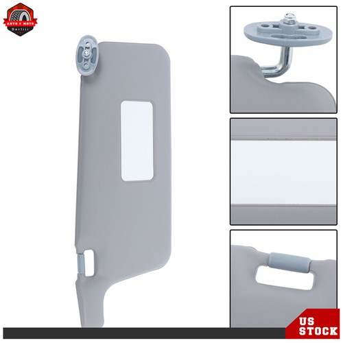 Gray Sun Visors Left Driver+Right Passenger Side New For 1996-2001 Honda Civic