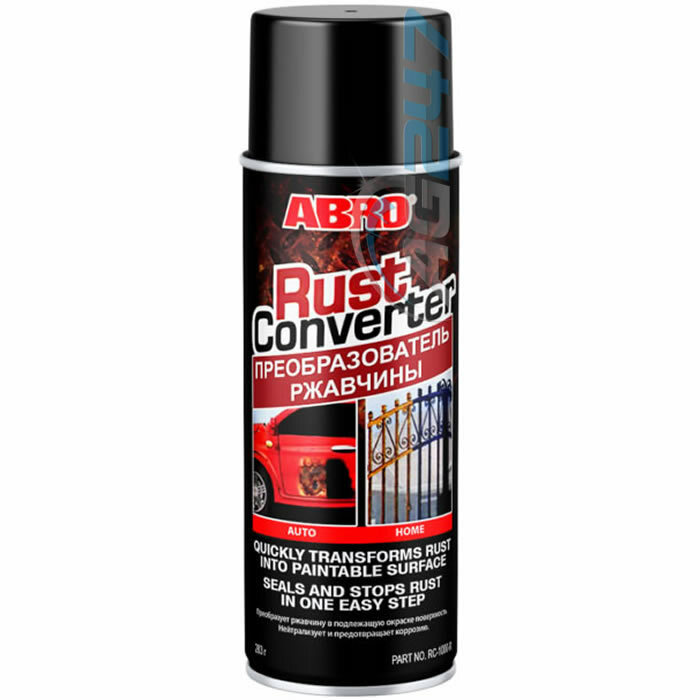 ABRO Rust Converter Sealer Spray AEROSOL Once Step Rust Stop Sealer