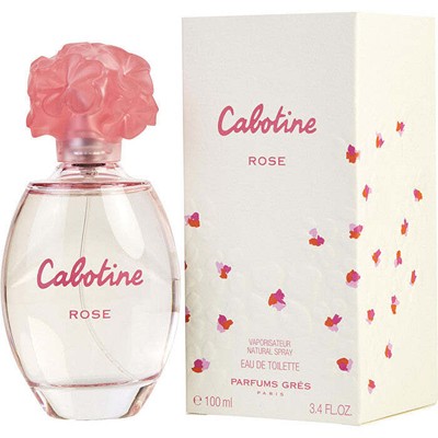 NEW Gres Cabotine Rose Eau De Toilette Spray 100ml/3.4oz