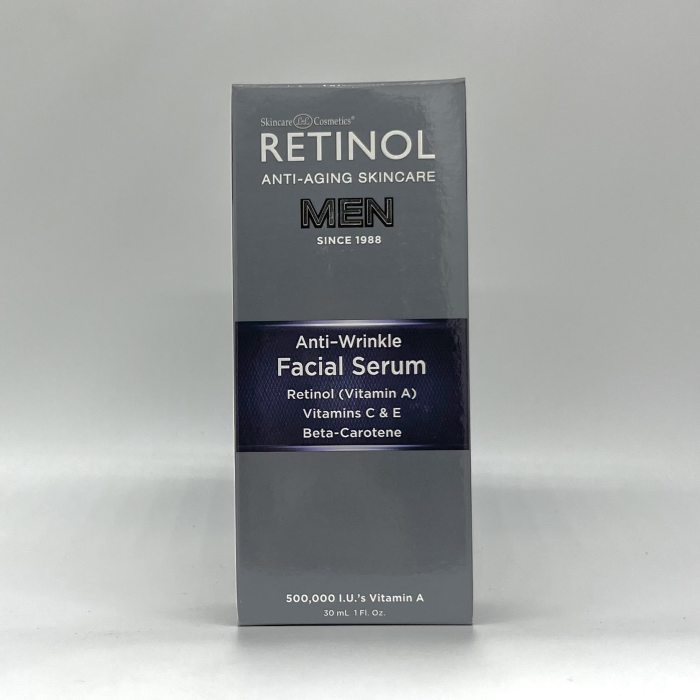 Cosmetics - Retinol - Men - Anti-wrinkle Facial Serum - 30 Ml / 1 Oz
