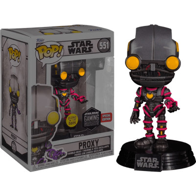Star Wars: The Force Unleashed - Proxy Glow in the Dark Pop! VInyl Figure #551