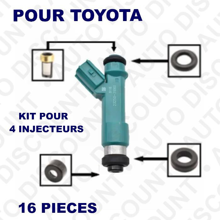 Joint filtre pour 4 injecteurs pour TOYOTA RUNNER 4, FJ CRUISER, TUNDRA, TACOMA