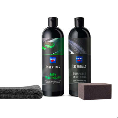 CARTEC Set Protection Plastic Motorcycle and Scooter Polish 500ml + Reviving