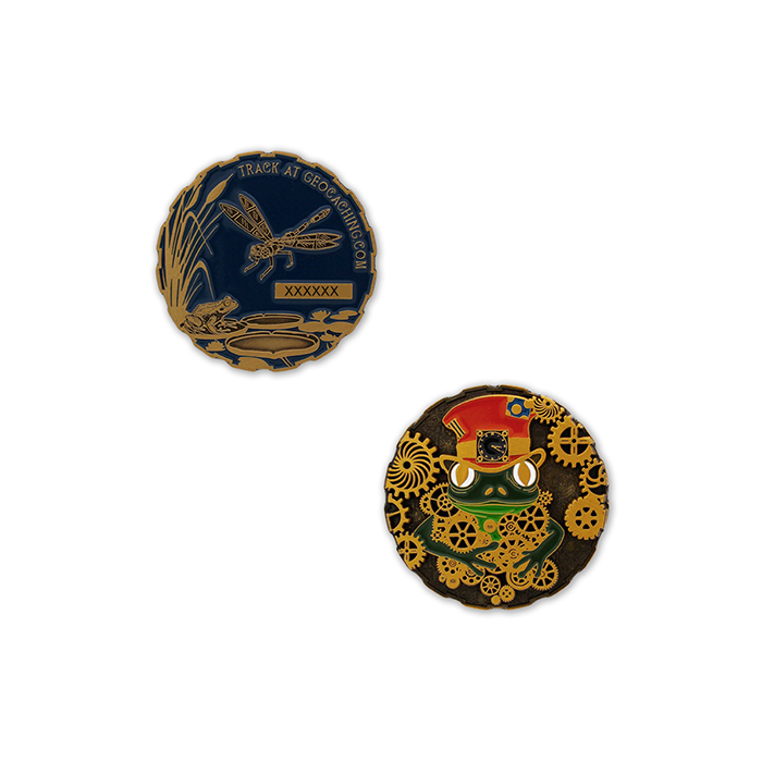 Geocoin Blue Switch Day 2024 – GC Geocaching, GROUNDSPEAK, Neuf