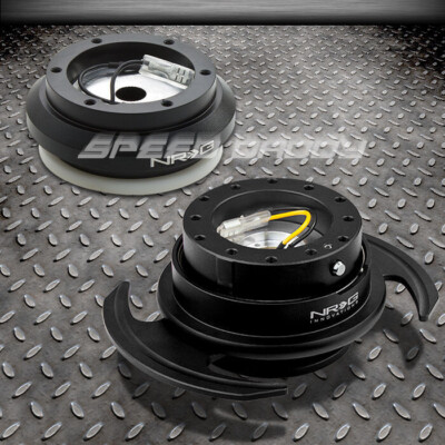 КОРОТКАЯ ВТУЛКА РУЛЕВОГО КОЛЕСА NRG + БЫСТРОРАЗЪЕМНЫЙ ЗАМОК GEN 3.0 BLACK ДЛЯ 96-11 CIVIC/S2000