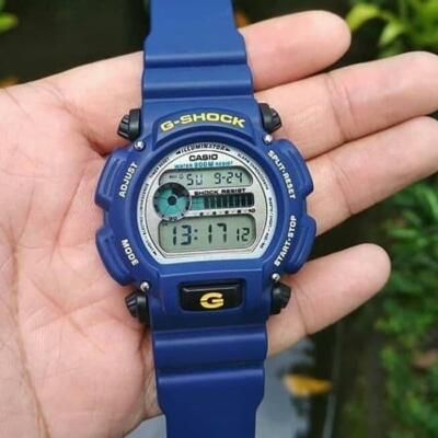 Casio G-Shock DW-9052-2V Digital Men's Blue Resin Stopwatch