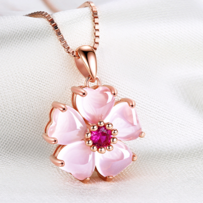 Best rose 2024 gold necklace