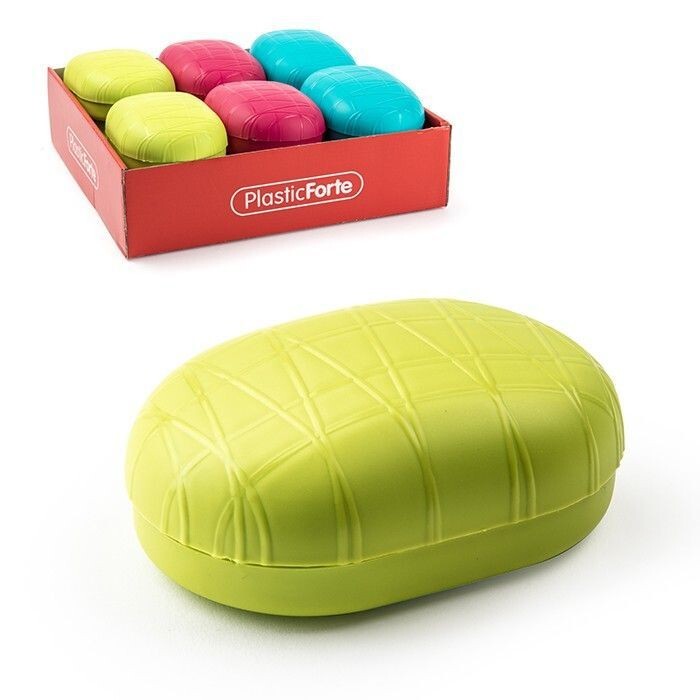 Set 12 Pezzi Contenitore Box Saponetta Sapone Porta Sapone Classica Colorato hmj