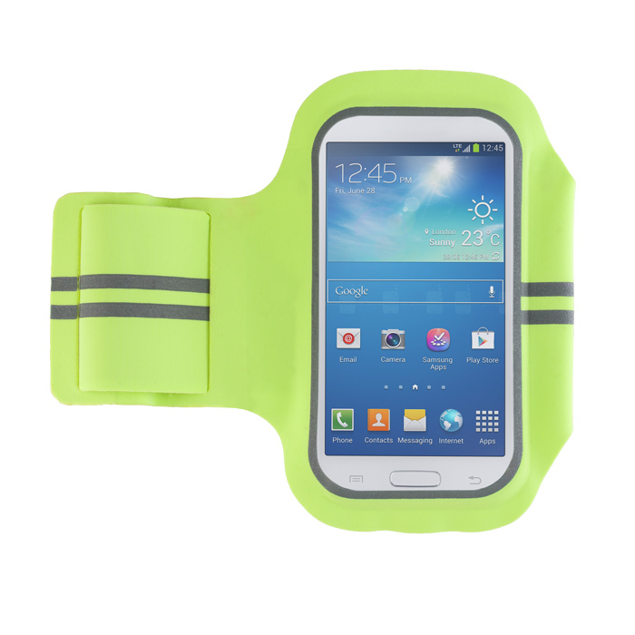 PORTACELLULARE BRACCIO ARMBAND SPORT SUPERFIT SAMSUNG GALAXY S4 i9500 5" VERDE
