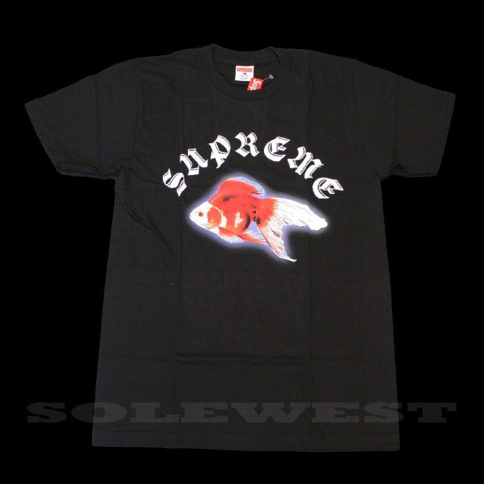 Supreme x Sasquatchfabrix. SS16 Goldfish Tee 白 Size LARGE BRAND NEW SS16 SUPREME SASQUATCHFABRIX x GOLD FISH TEE WHITE