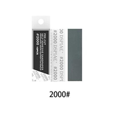 DSPIAE 2000# Pre-Cut Adhesive Sandpaper
