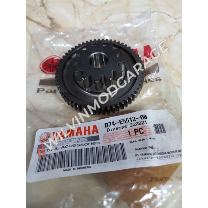 Genuine Parts Yamaha XMAX 300 2017-2024 Starter Gear Idle 1 B74-E5512-00