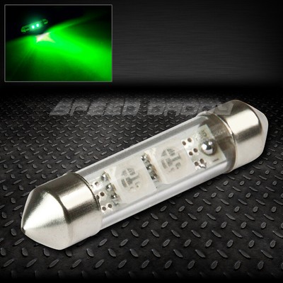 2 SMD 2SMD 39 ММ ЗЕЛЕНЫЙ 5050 5055 СВЕТОДИОДНЫЙ АВТОМОБИЛЬНЫЙ ВНУТРЕННИЙ КУПОЛ 12 В ЛАМПОЧКА НАКАЛИВАНИЯ ЛАМПА