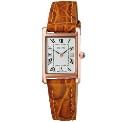 Pre-owned Seiko Selection Nano Universe Collaboration Sseh006 Watch Quartz Light Brown